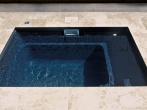 Leisure fiberglass pool fiji plunge pool