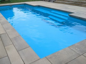 Fiberglass Pool builder of the Elegance model